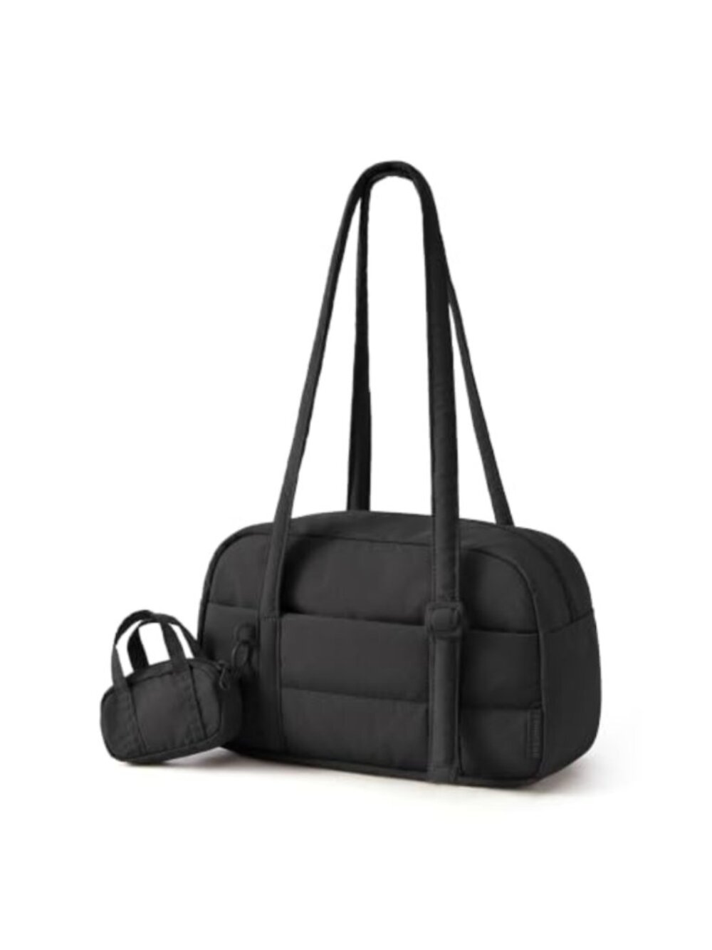 BAGSMART Women's Lightweight Puffer Shoulder Bag Water-Resistant Zip Crossbody